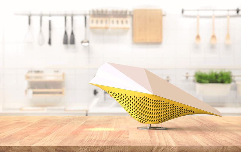 AirBird: ptak-czujnik w stylu origami, który zadba o jakość powietrza