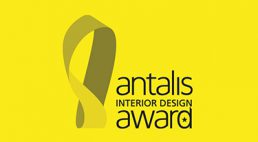 żółto czarny logotyp Antalis Interior Design Award