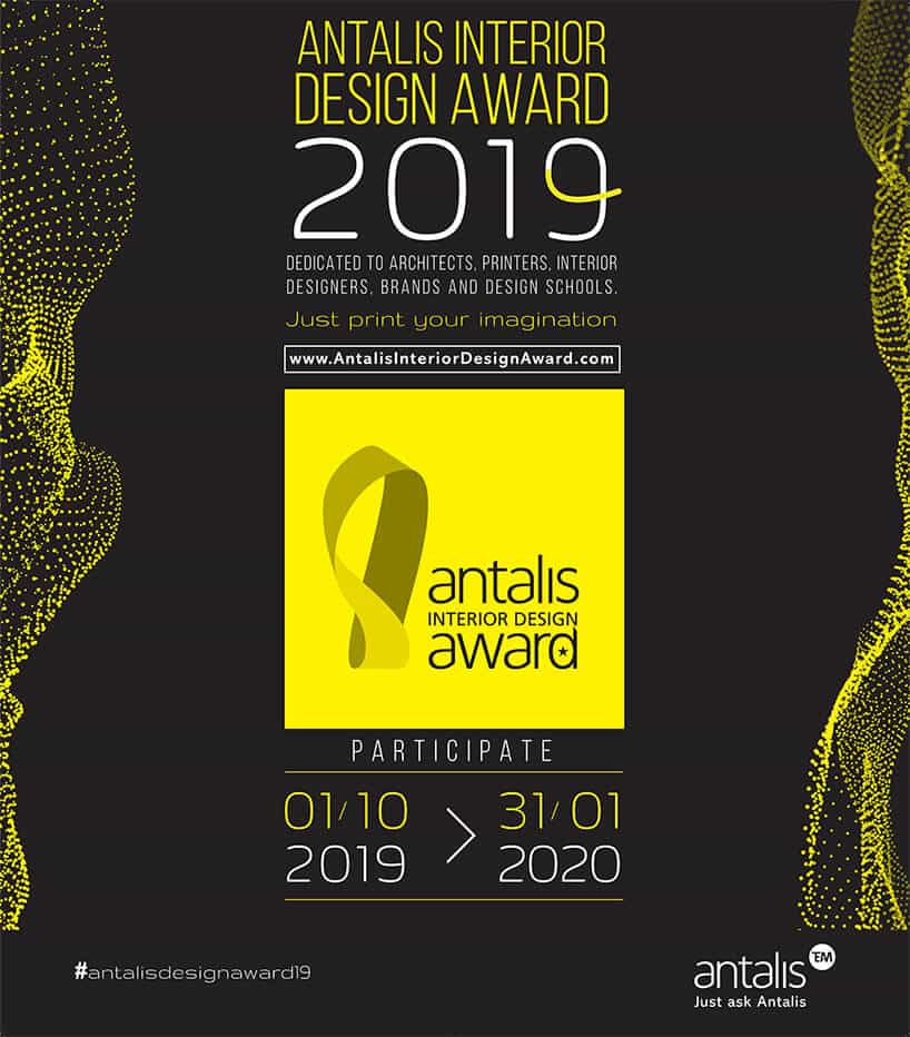 plakat Antalis Interior Design Award 2019