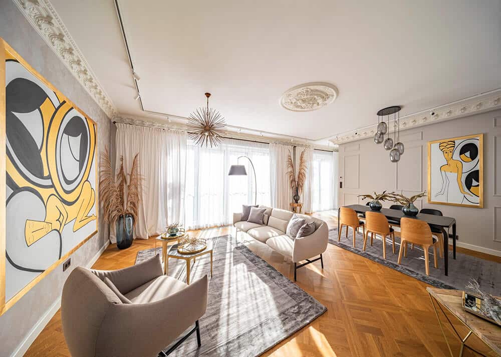 Apartamenty Foksal – tak wyglądają wnętrza w najbardziej prestiżowej inwestycji w Polsce