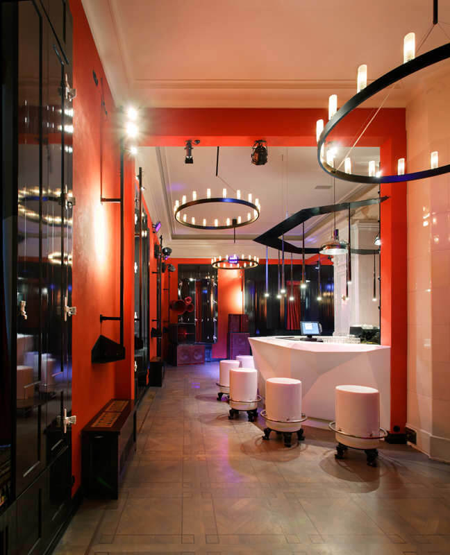 biały bar
