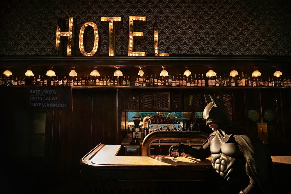 Batman po godzinach chce coś przekazać