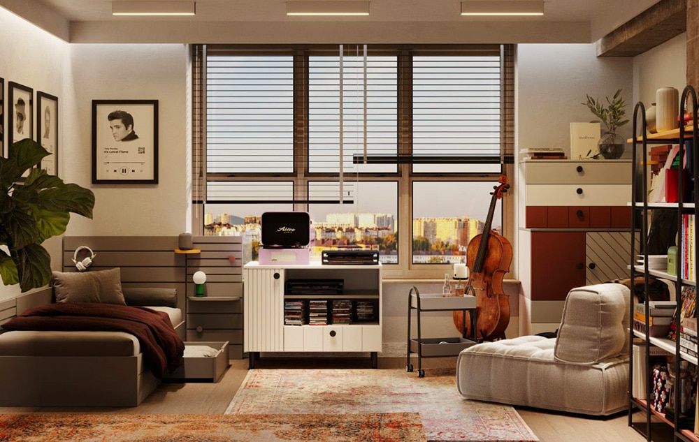 BAZA na Warsaw Home & Contract pokazała nowe meble dla młodzieży