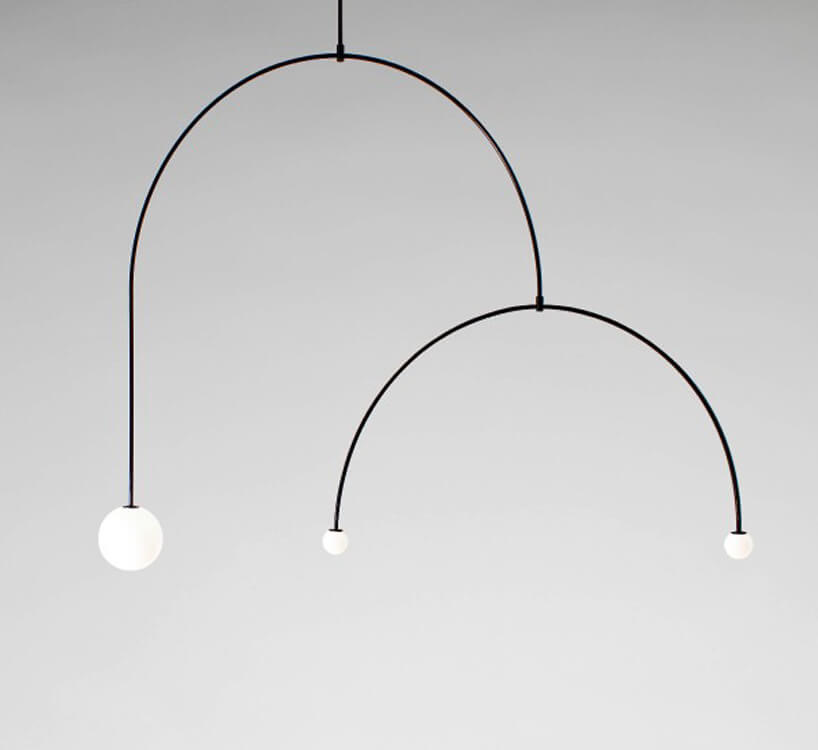 minimalistyczny lampa Mobile Chandelier 9