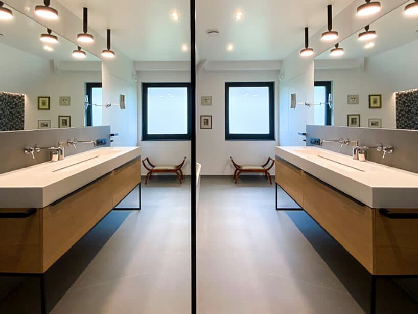 Dom jednorodzinny w Belgii inspirowany stylem bauhaus