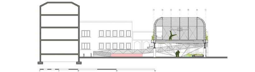 plan podwórka