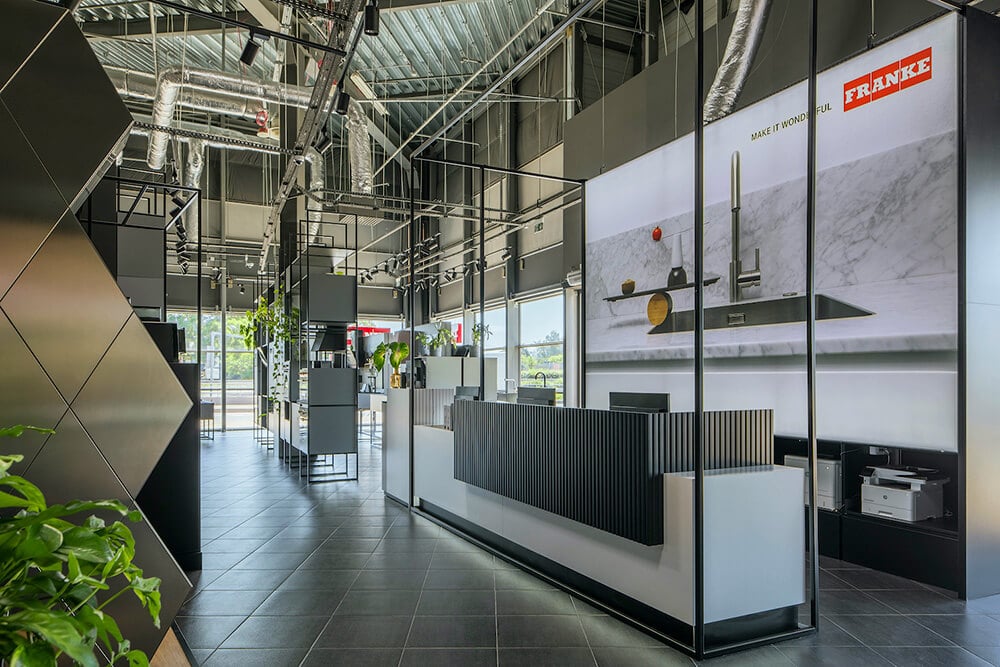 Firmowy Showroom Franke