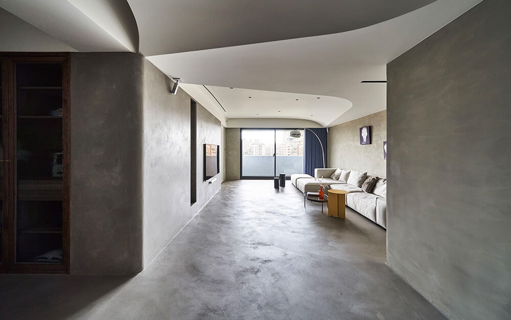 Fokus na detal w minimalistycznym apartamencie