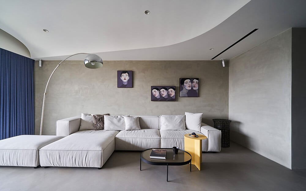 Fokus na detal w minimalistycznym apartamencie