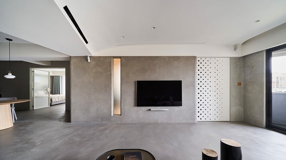 Fokus na detal w minimalistycznym apartamencie