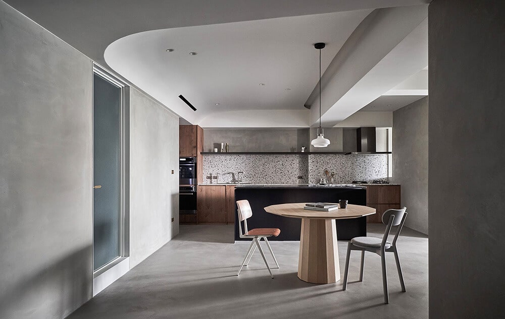 Fokus na detal w minimalistycznym apartamencie
