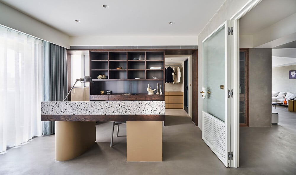 Fokus na detal w minimalistycznym apartamencie