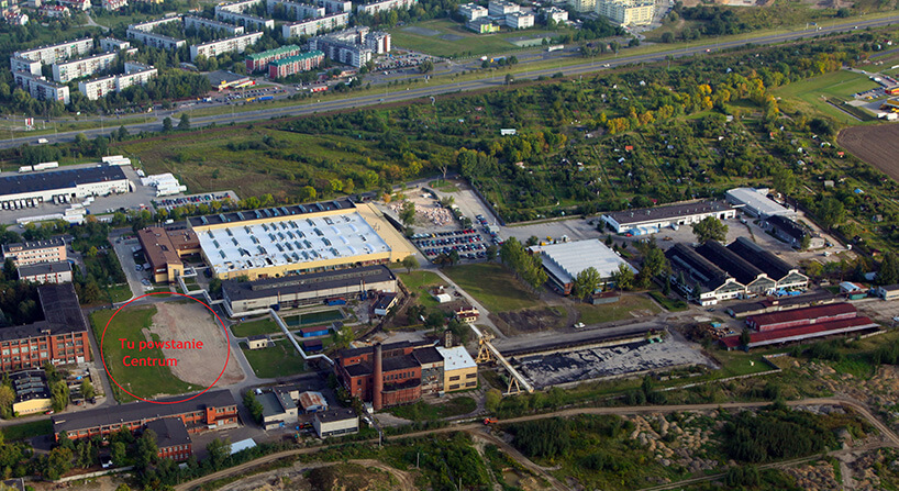 miejsce powstania centrum
