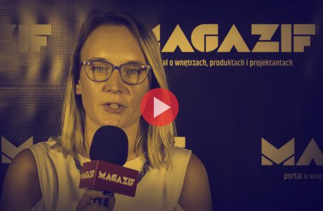 Malwina Skubińska - BESCO - podczas wywiadu dla MAGAZIF na Warsaw Home 2018