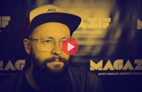 Piotr Kalinowski - Mixd - podczas wywiadu dla MAGAZIF na Warsaw Home 2018