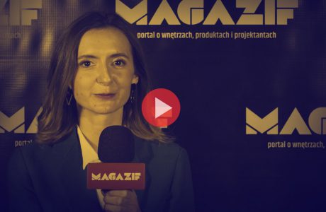 Anna Domin - RUST - podczas wywiadu dla MAGAZIF na Warsaw Home 2018