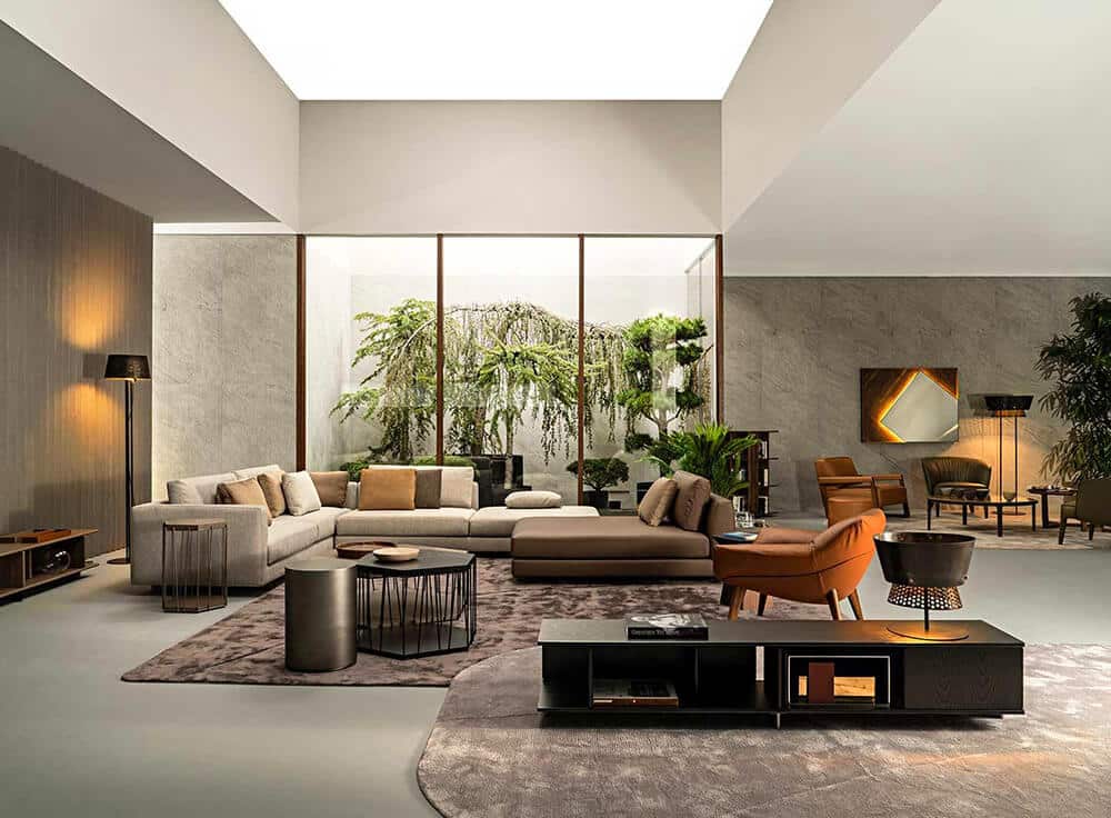 Jasna sofa: genialna baza do wnętrz