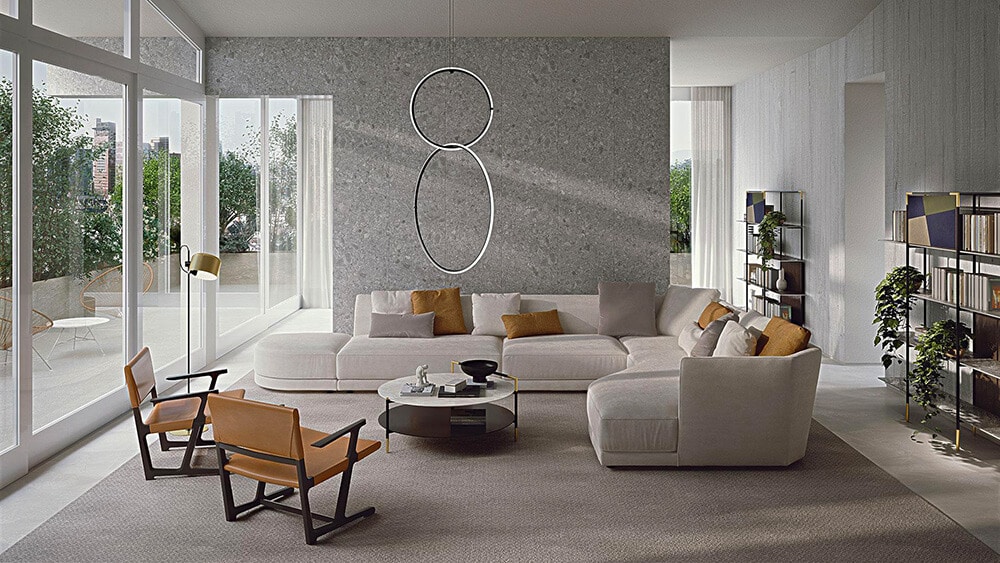 Jasna sofa: genialna baza do wnętrz