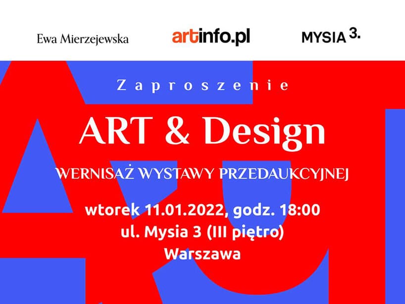 Kilkadziesiąt dzieł wybranych polskich artystów i designerów do obejrzenia na wystawie towarzyszącej 3. aukcji „Art & Design”