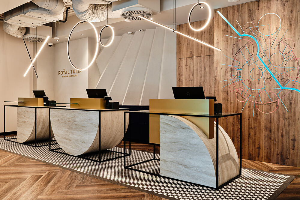 Recepcja - Royal Tulip Warsaw Apartments