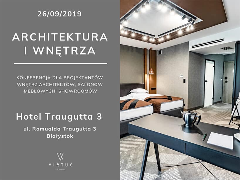 zaproszenie na konferencję Wnętrza i Architektura 2019