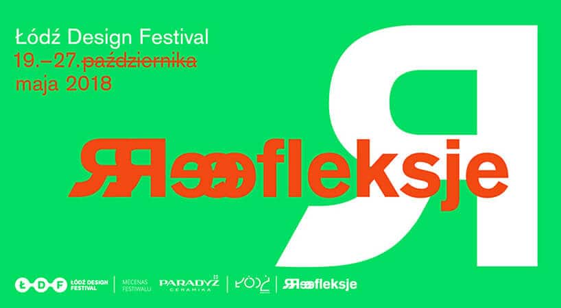 Łódź Design Festival 2018 zaproszenie