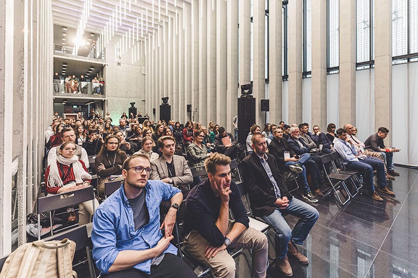 widownia podczas jednej z prezentacji na Lubelski Wzór 2019