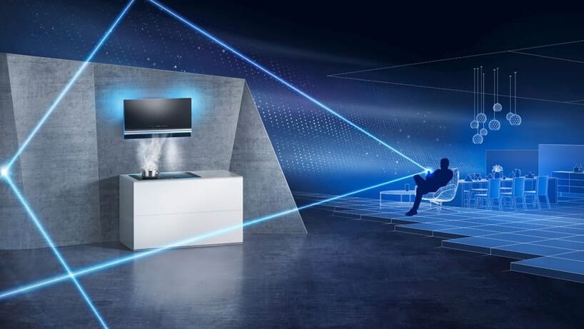 wizualizacja zarządzania sprzętem AGD marki Siemens