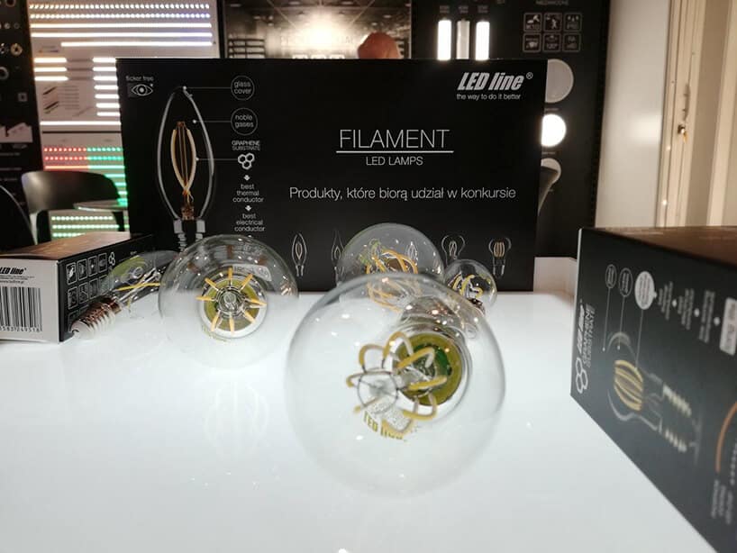 prezentacja żarówek podczas tagów LUMENexpo