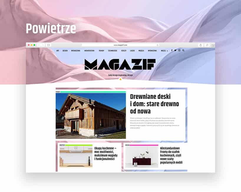 magazif różowe powietrze