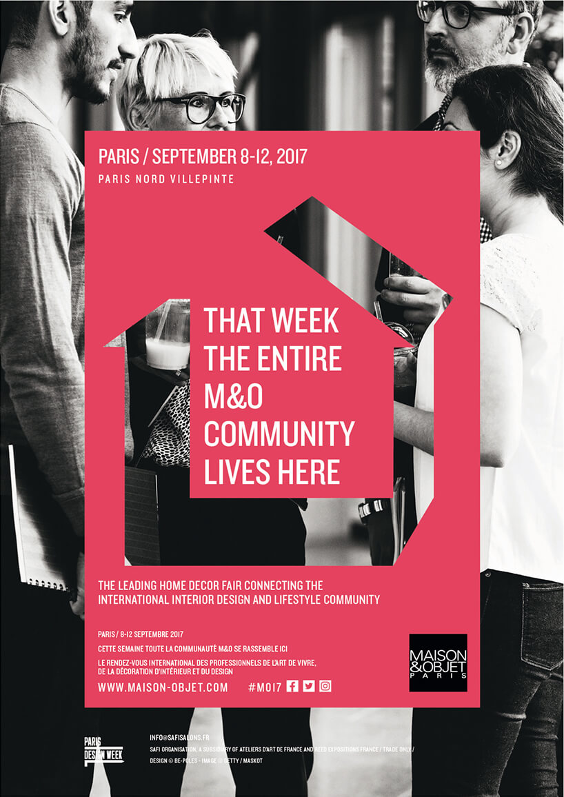 plakat maison&objet 2017