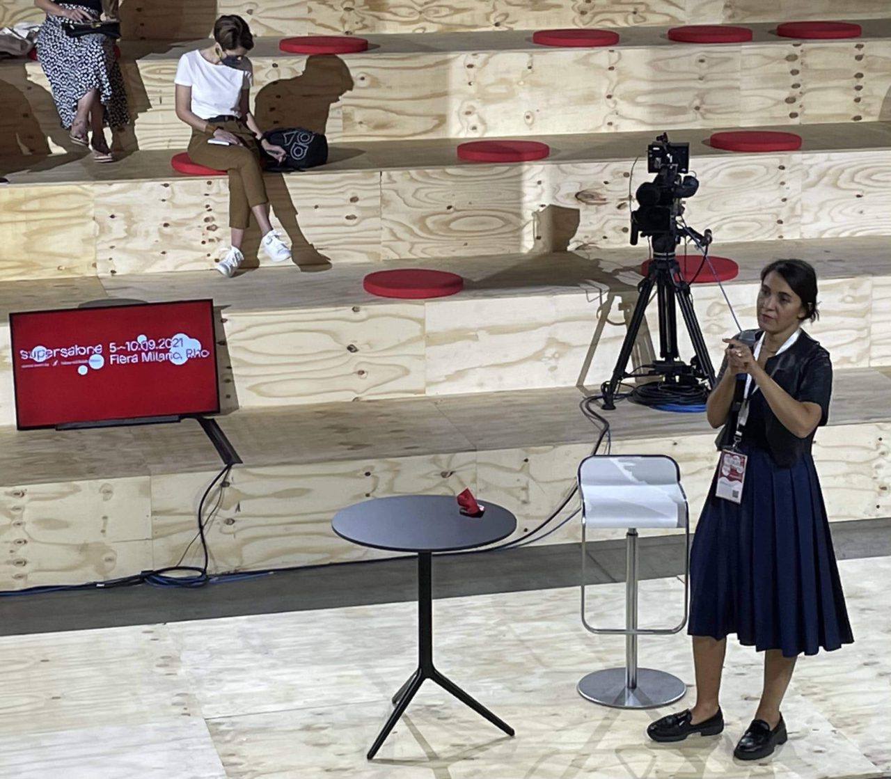maria porro konferencja prasowa salone del mobile 2021