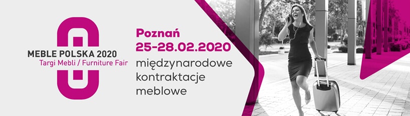 plakat zaproszenie MEBLE POLSKA 2020