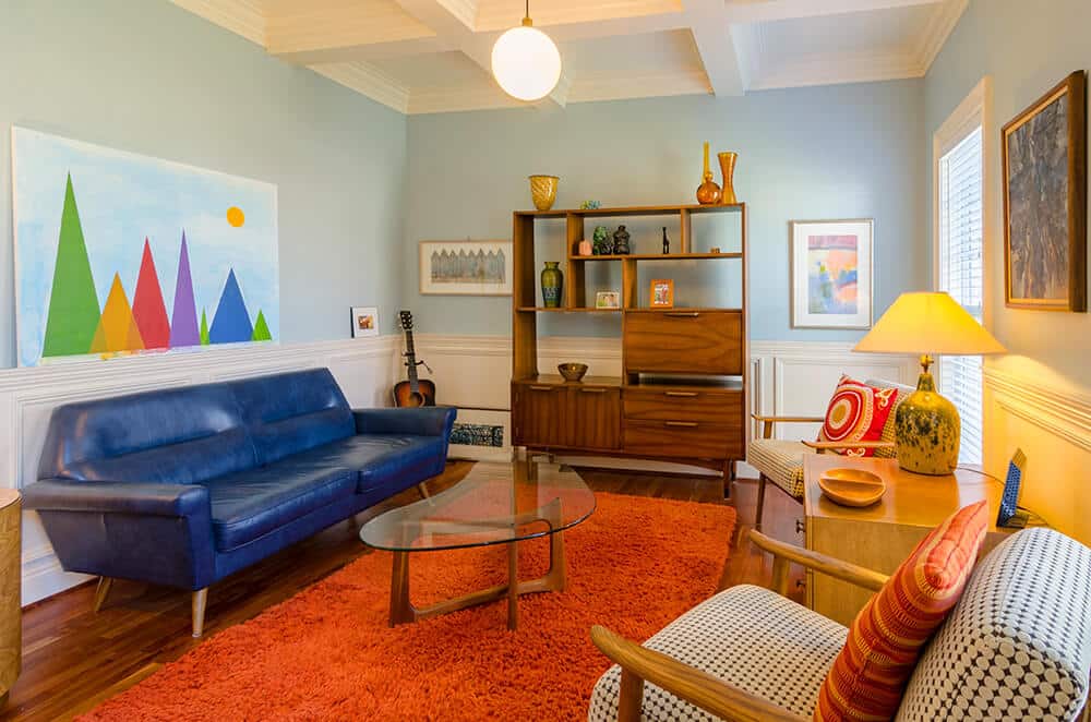 Mid-century modern we wnętrzach: styl z połowy wieku
