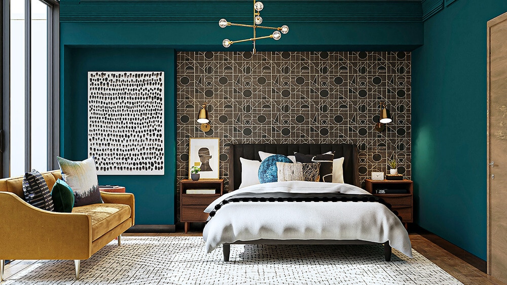Mid-century modern we wnętrzach: styl z połowy wieku