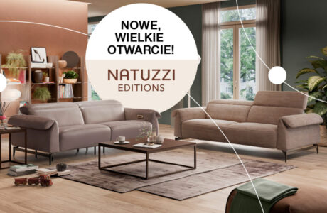 Nowy salon Natuzzi Editions w Domotece
