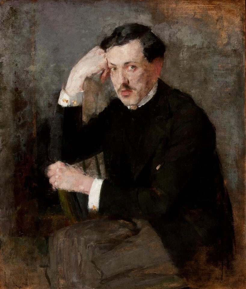 Portret Józefa Czajkowskiego w wykonaniu Olgi Boznańskiej