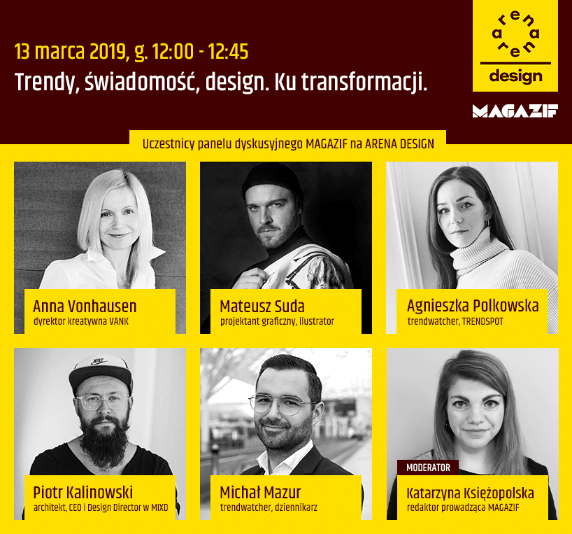 uczestnicy panelu dyskusyjnego magazif