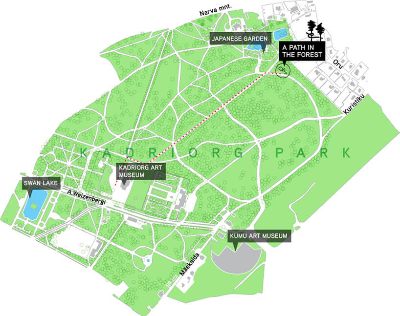 mapa parku