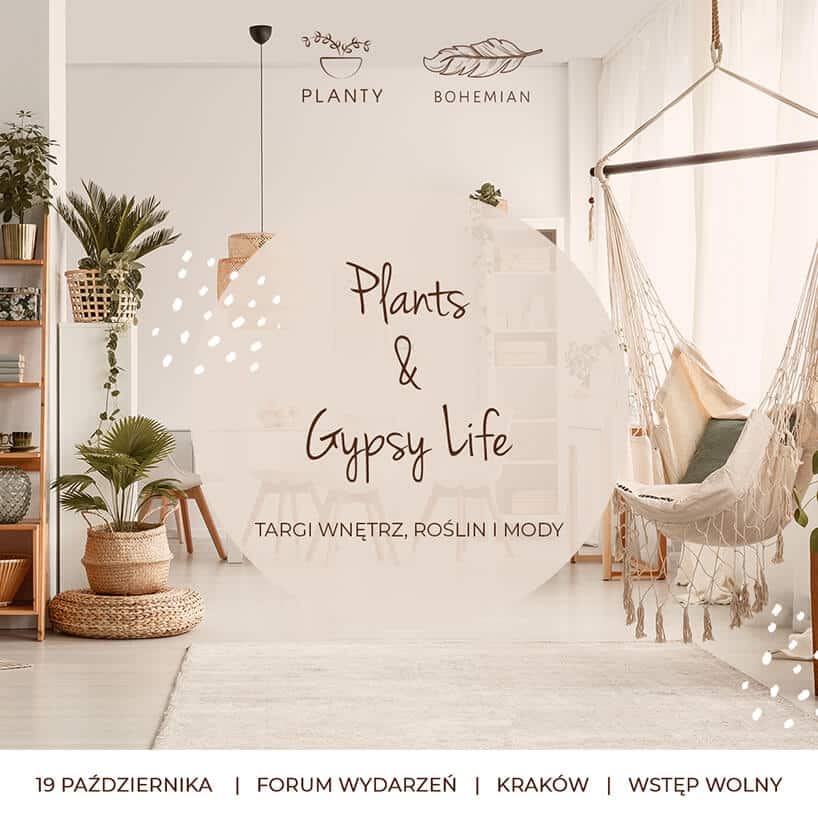 plakat Plants & gypsy life