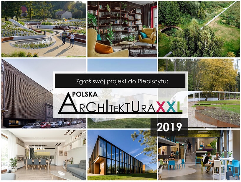 plakat Polska Architektura XXL 2019