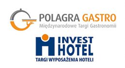 logotypy Polagra Gastro 2019 i Invest Hotel 2019