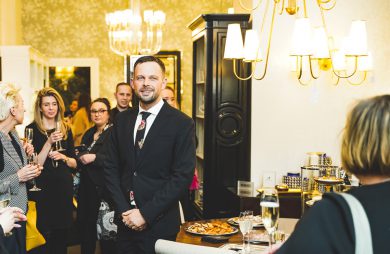 goście podczas premiery marki Samania