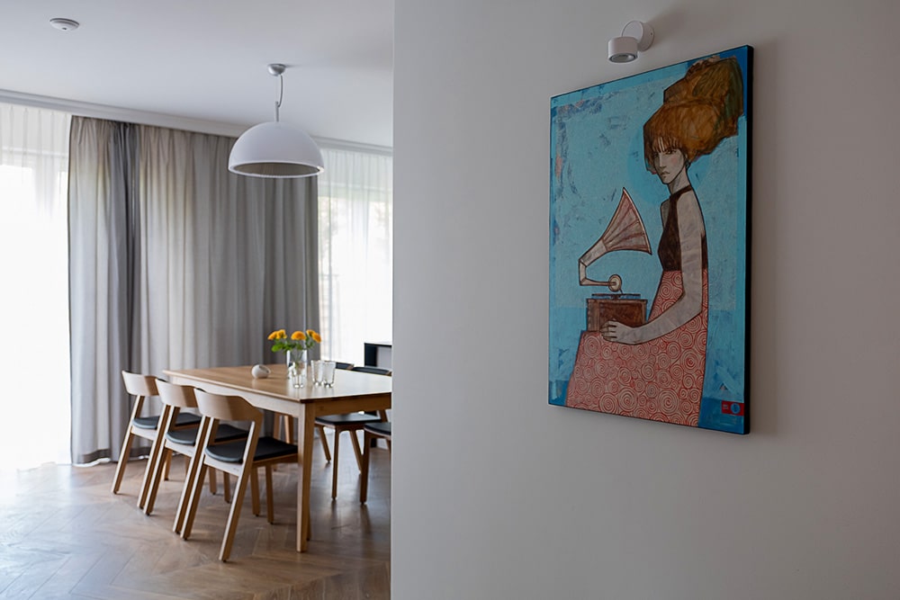 Przestrzeń relacji. Apartament projektu Jacka Tryca