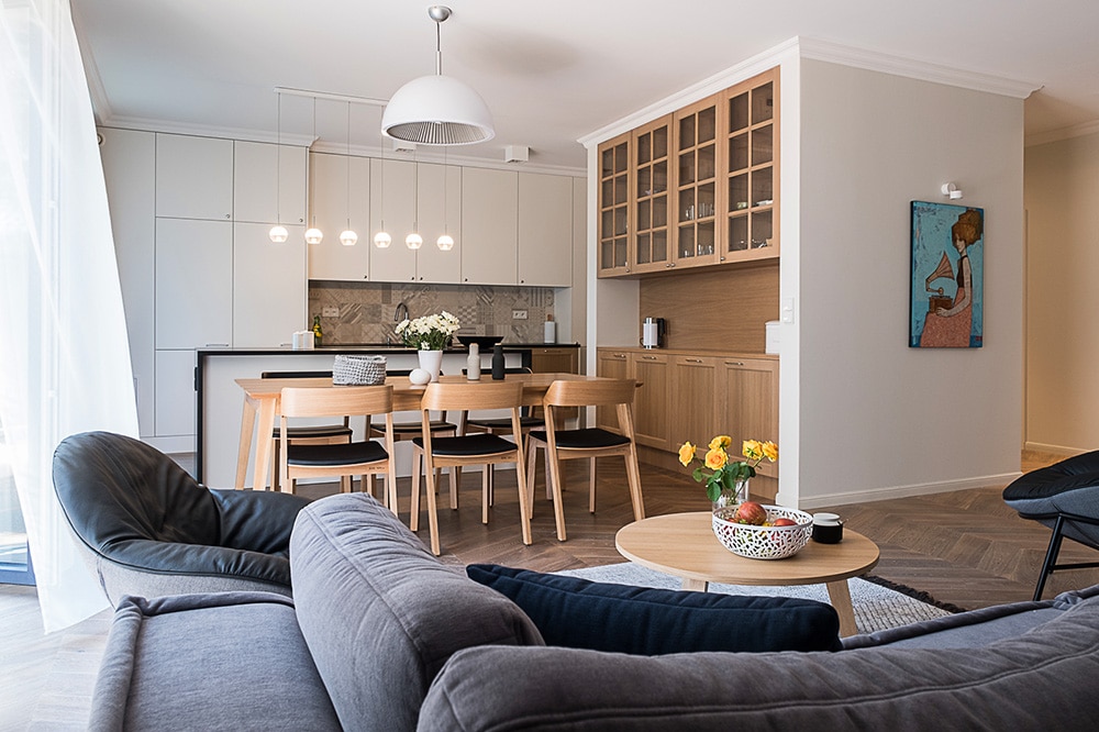 Przestrzeń relacji. Apartament projektu Jacka Tryca