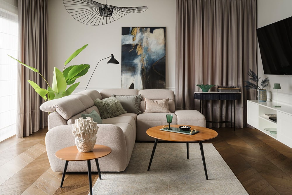 Sofy modułowe, czyli gratka dla architekta