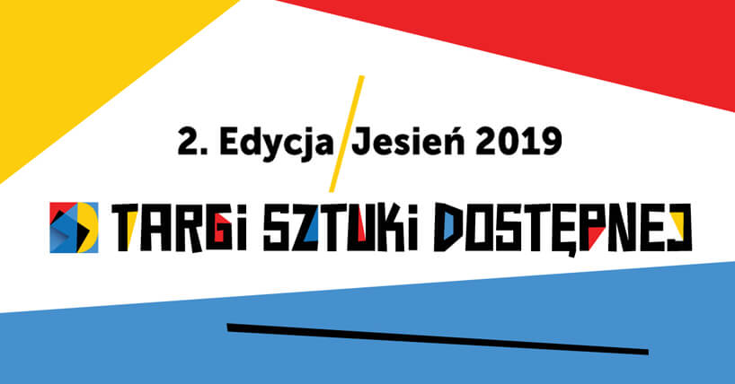 plakat 2 edycji Targi Sztuki Dostępnej