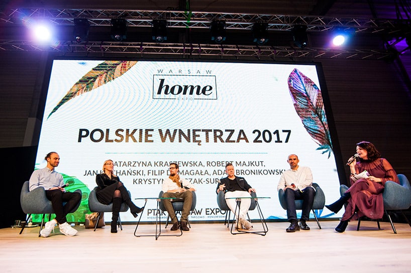 mówcy podczas konferencji Polskie Wnętrza 2017 na Warsaw Home 2017
