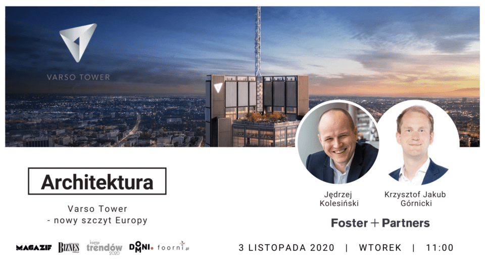 plakat vitus studio webinar o varsow tower