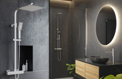 Wygoda i dobry styl w łazience: nowoczesne kolumny natryskowe